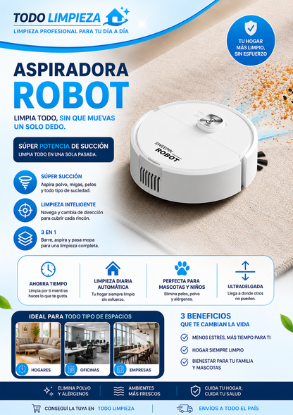 Aspiradora Robot Inteligente