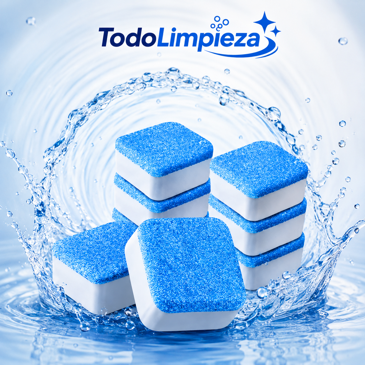 Pack 12, Pastillas Limpieza De Lavadora