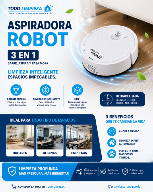 Aspiradora Robot Inteligente